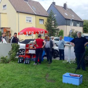 Nachbarschafstgespräch 2011 am Waterfohrplatz