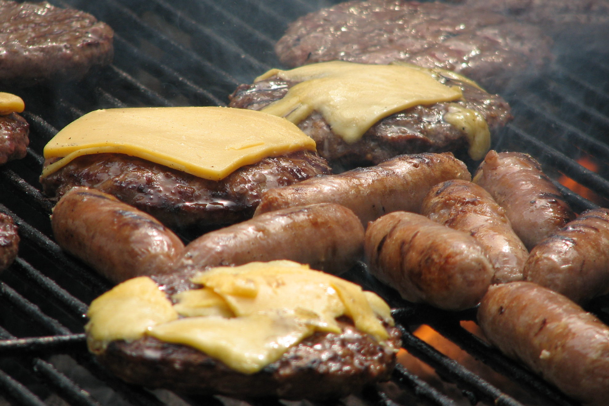 Grillen an Grillplätzen